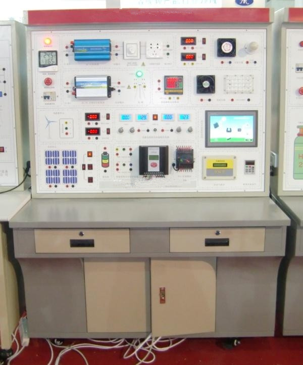 KH-T14風光互補并網發(fā)電與機電實訓系統(tǒng)實驗臺 KH-T14風光互補并網發(fā)電與機電實訓系統(tǒng)實驗臺