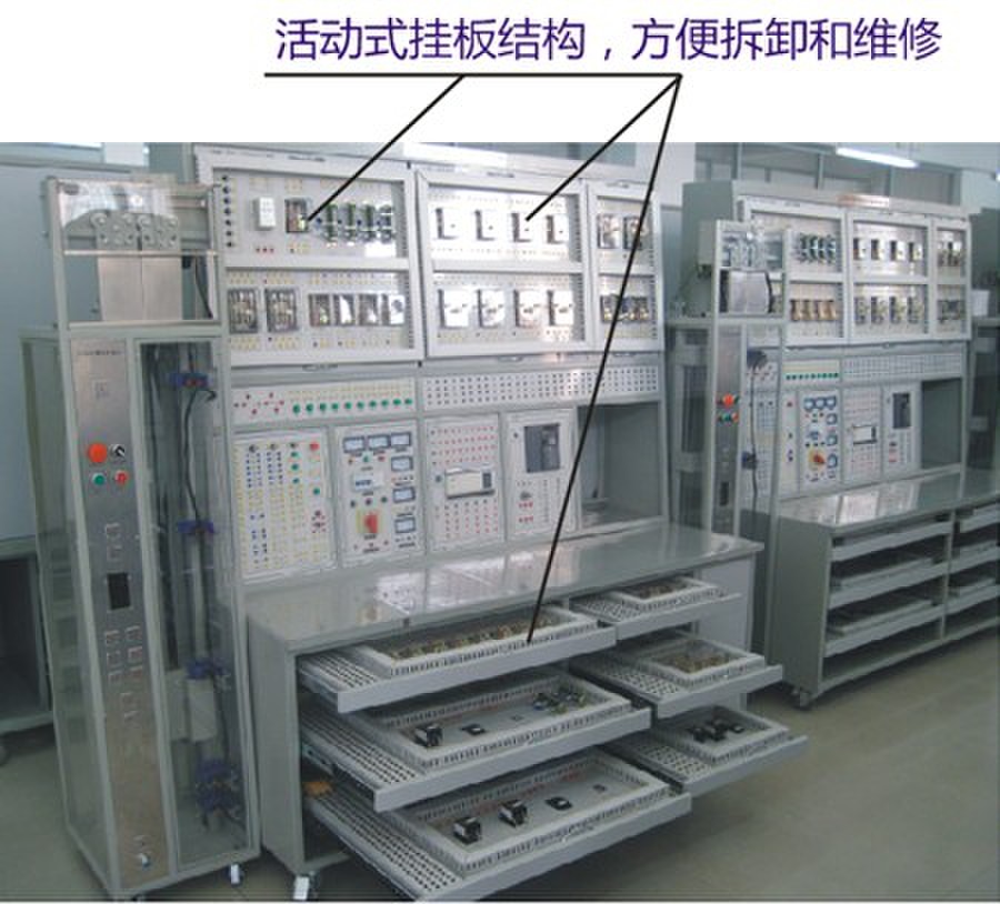 KH-722教學電梯電氣線路實訓考核裝置 KH-722教學電梯電氣線路實訓考核裝置
