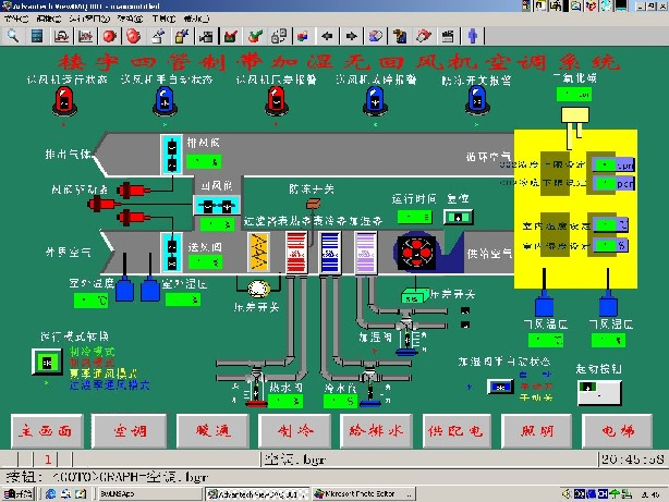 KH-L1樓宇空調(diào)監(jiān)控系統(tǒng)實訓裝置 KH-L1樓宇空調(diào)監(jiān)控系統(tǒng)實訓裝置