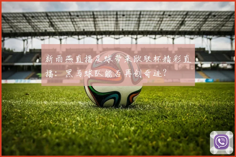 新雨燕直播足球带来欧联杯精彩直播:黑马球队能否再创奇迹?
