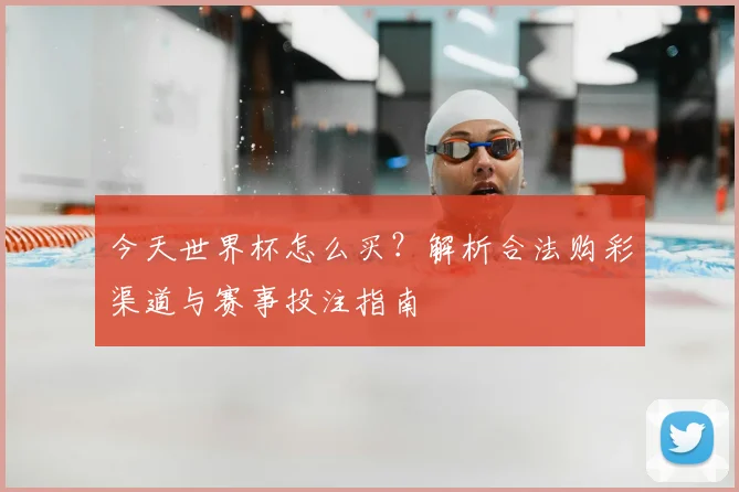 今天世界杯怎么买？解析合法购彩渠道与赛事投注指南